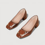 Livana – Croco Cipele S Blok Petom