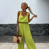Cvjetni ljetni jumpsuit