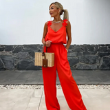 Cvjetni ljetni jumpsuit