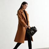 Clara – vuneni kaput s remenom