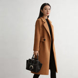 Clara – vuneni kaput s remenom