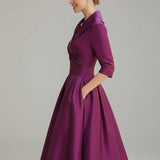 Magdalena - Elegantna Midi Haljina